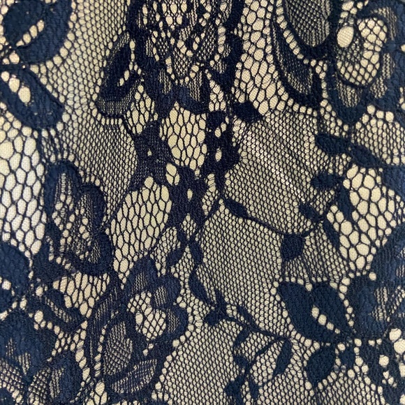 The Limited Silver and Blue Skirt - Picture 3 of 5